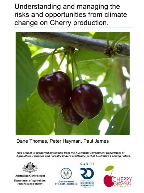 Cover - climate risk management for cherry production