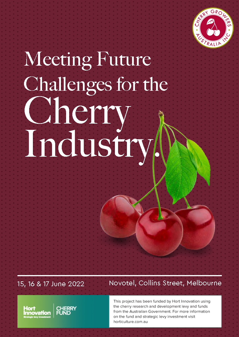 Conference agenda coverpage
